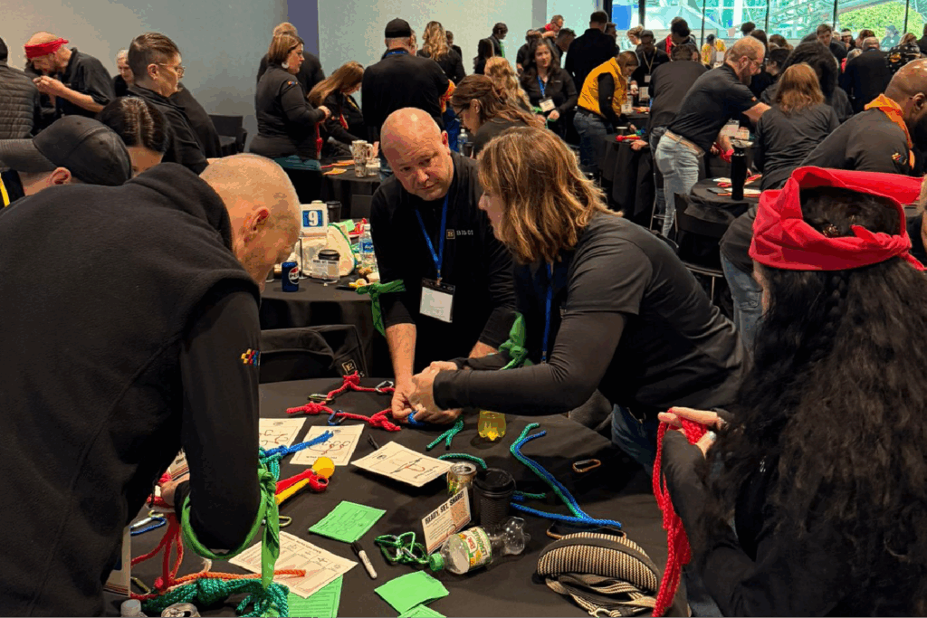 Leaders Learning in an Experiential Activity